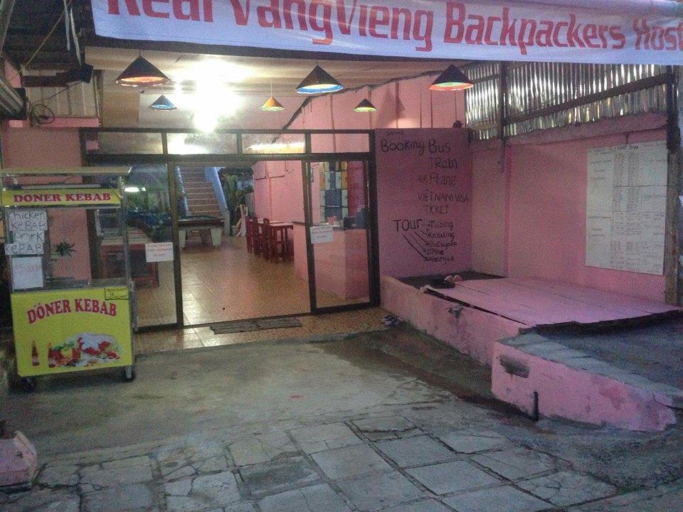 Real Vang Vieng Backpacker Hostel Esterno foto